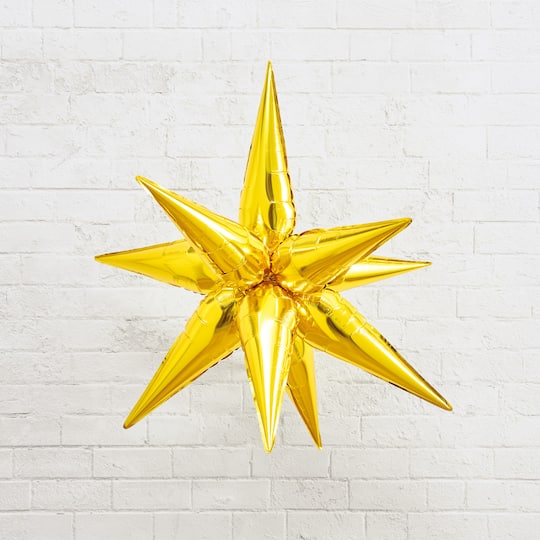 12 Pack: 40" Starburst Foil Balloon by Celebrate It